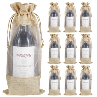 Foto 1 | Bolsas de Yute de Arpillera Shintop de 750 Ml con Ventana 10 Unidades- Venta Internacional