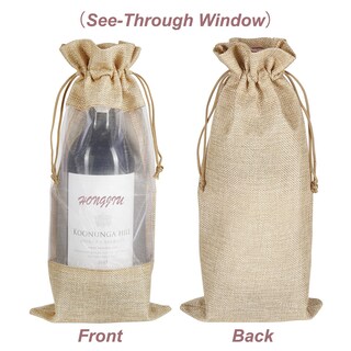 Foto 4 | Bolsas de Yute de Arpillera Shintop de 750 Ml con Ventana 10 Unidades- Venta Internacional
