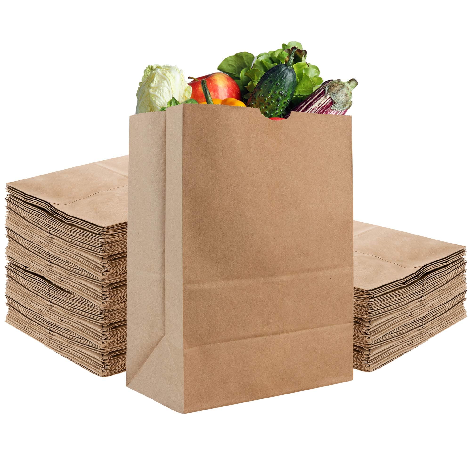 Bolsas de Papel Stock Your Home Kraft Brown Capacidad 23 kg 100 Piezas - Venta Internacional $1,148