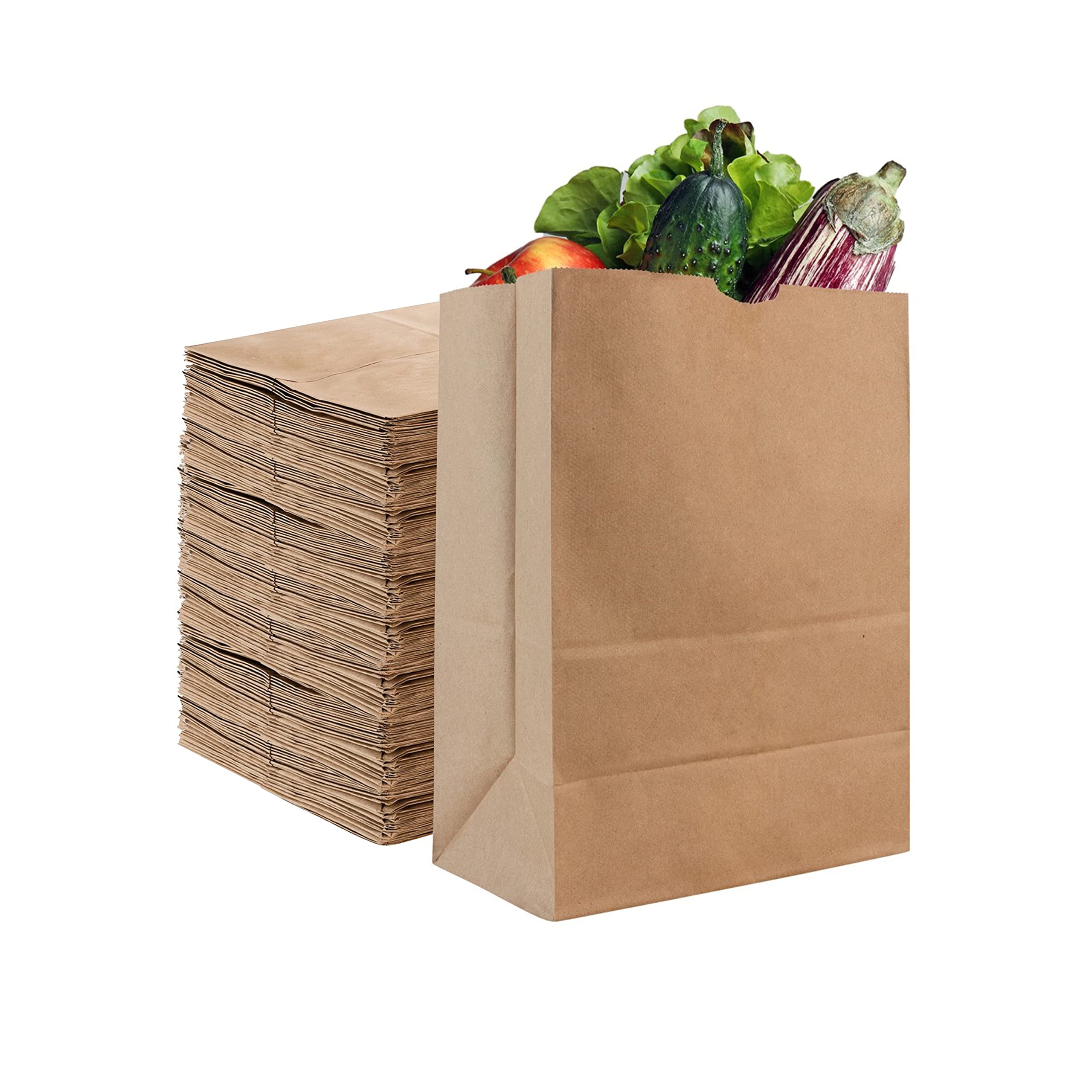 Bolsas de Papel Stock Your Home Kraft Brown Capacidad 23 kg 70 Piezas - Venta Internacional $963