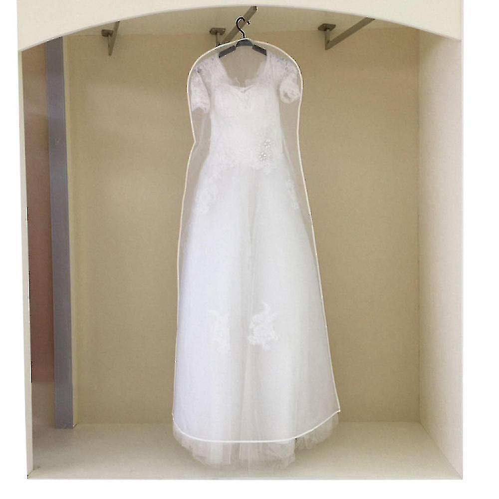 Foto 5 pulgar | Bolsa De Ropa Huoguo Para Vestidos De Novia  Almacenamiento  Blanca  80 X 55 Cm - Venta Internacional.
