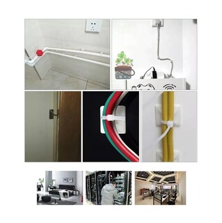 Foto 5 | Bases Adherible Negro/blanco Para Cincho 20mm Bolsa 500pzas