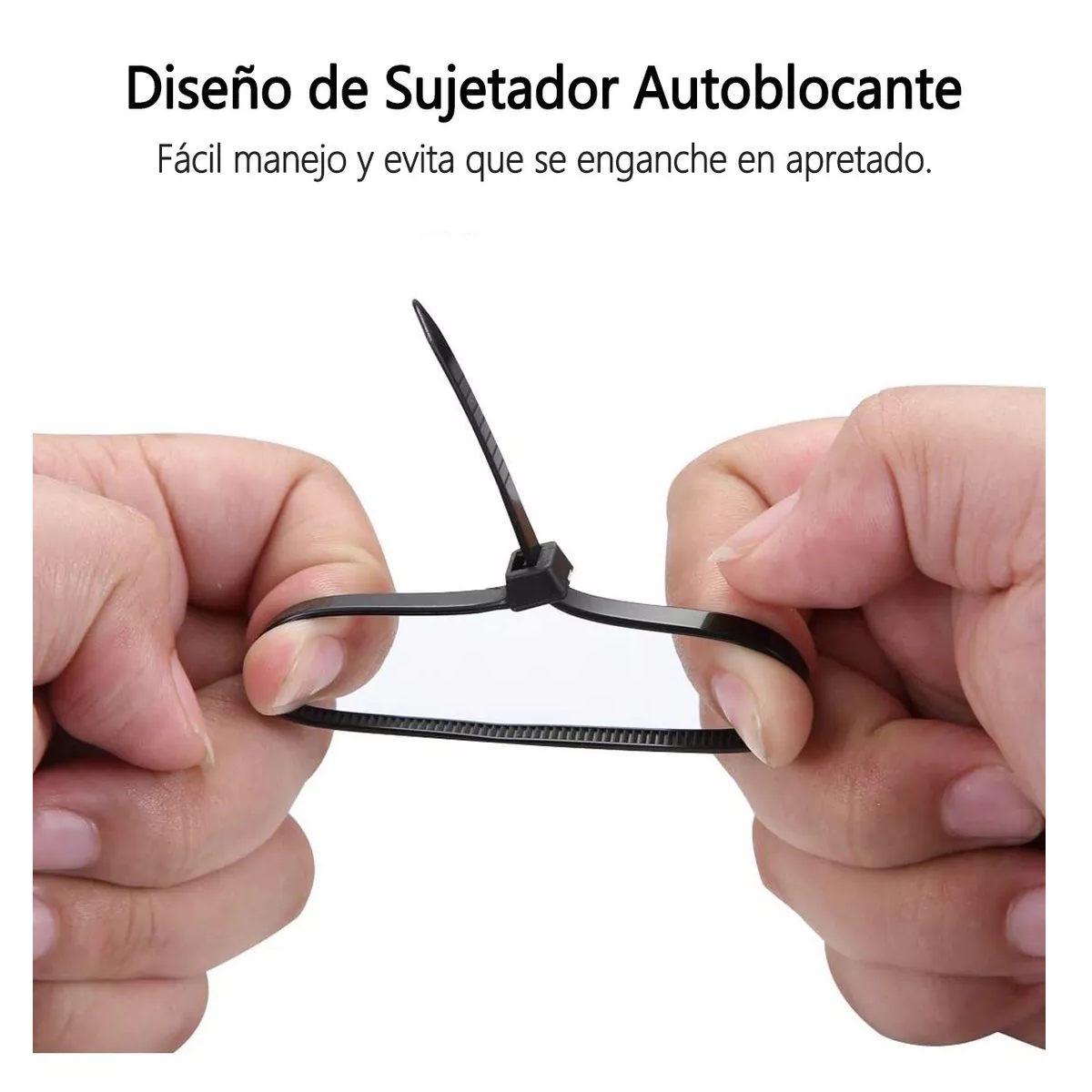 Foto 4 | Kit Embalaje Eo Safe Imports Esi-5207 color Negro Cinchos de Plástico de Bridas Nailon 1000 PZAS