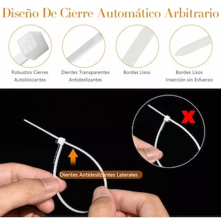 Foto 5 | Cinchos Eo Safe Imports Esi5201 1000 Piezas