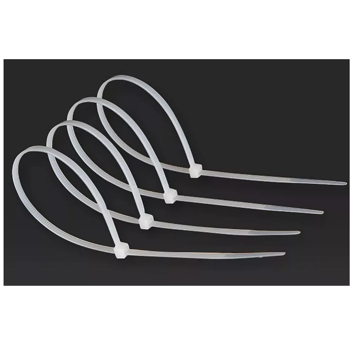 Foto 5 pulgar | Set Cinchos de Plástico Eo Safe Imports Esi-6701 color Blanco Bridas de Nylon 20 CM 1000 PZAS