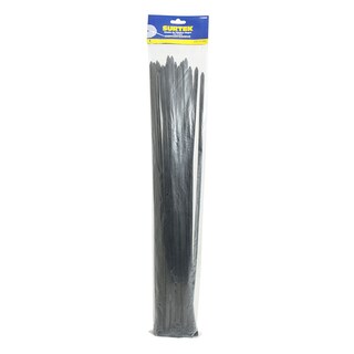 Foto 1 | Cinchos Plástico C/multiusos 50 Piezas Negro Surtek