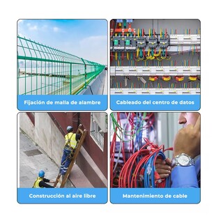 Foto 3 | Cintillos de Seguridad Eo Safe Imports Esi11385 Amarillos 100 Piezas