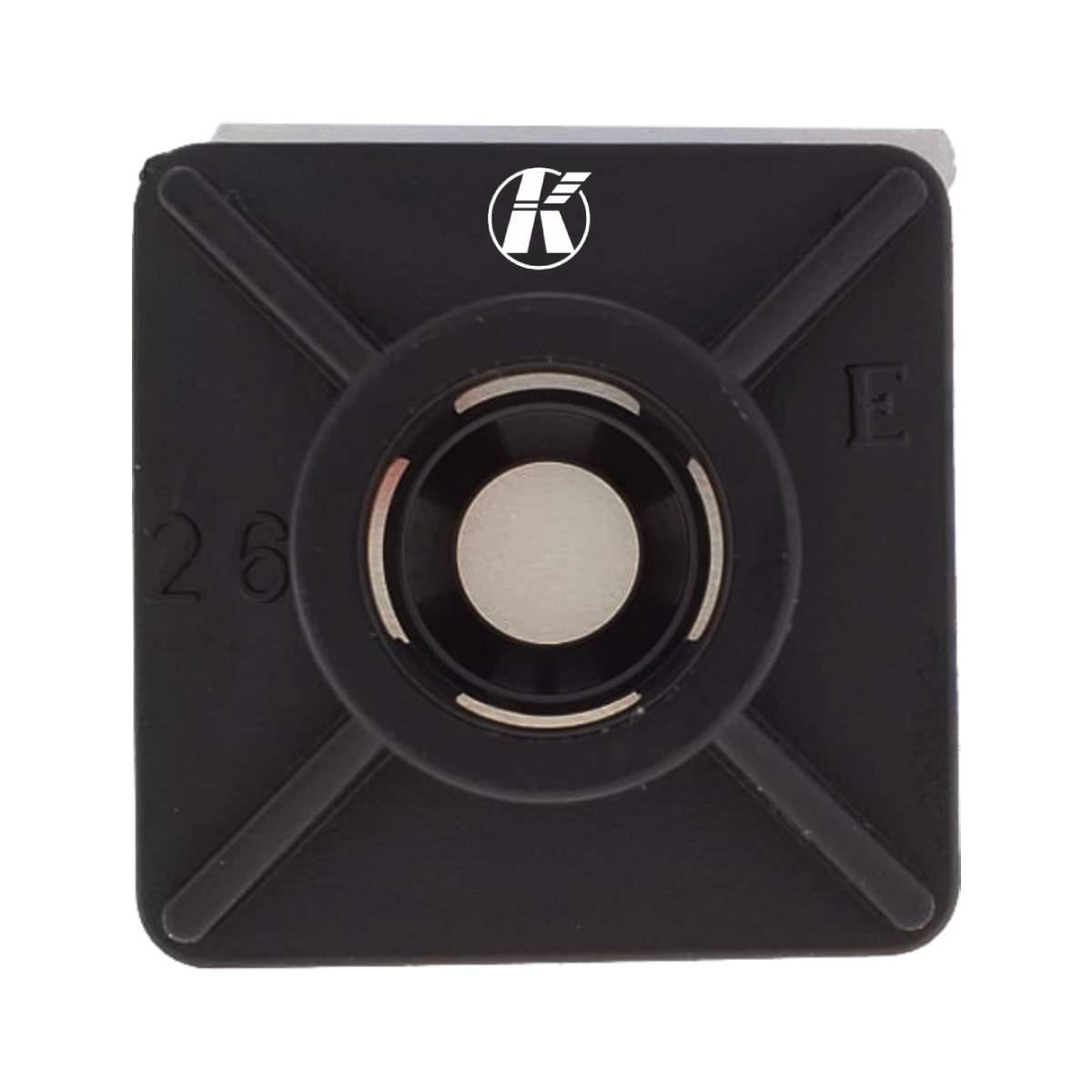 Foto 4 pulgar | Base Negra Italiana Para Cincho 19x19mm Elematic Exterior