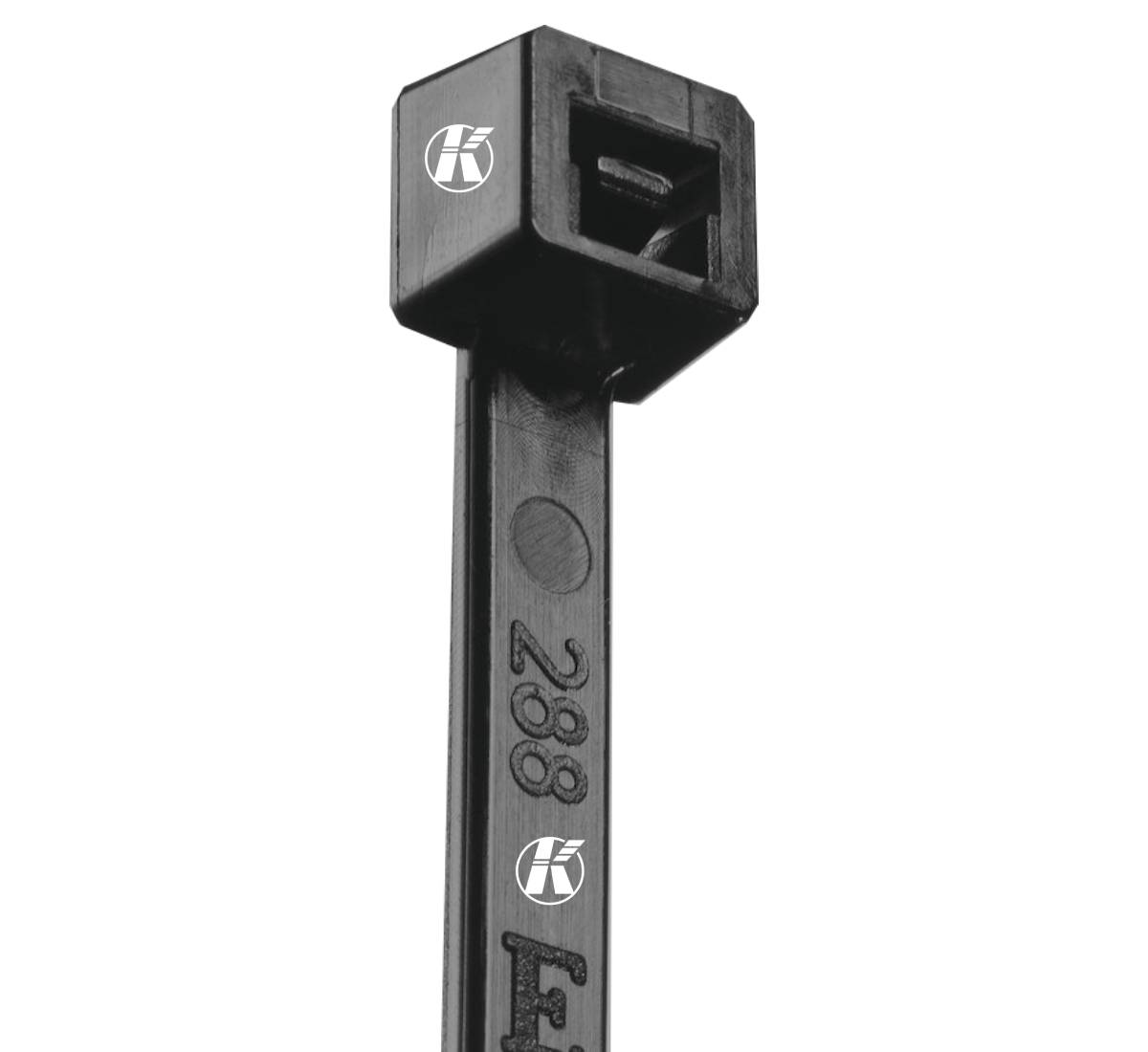 Foto 4 pulgar | Cincho Italiano Negro 98x2.5mm Elematic Exterior 300pz