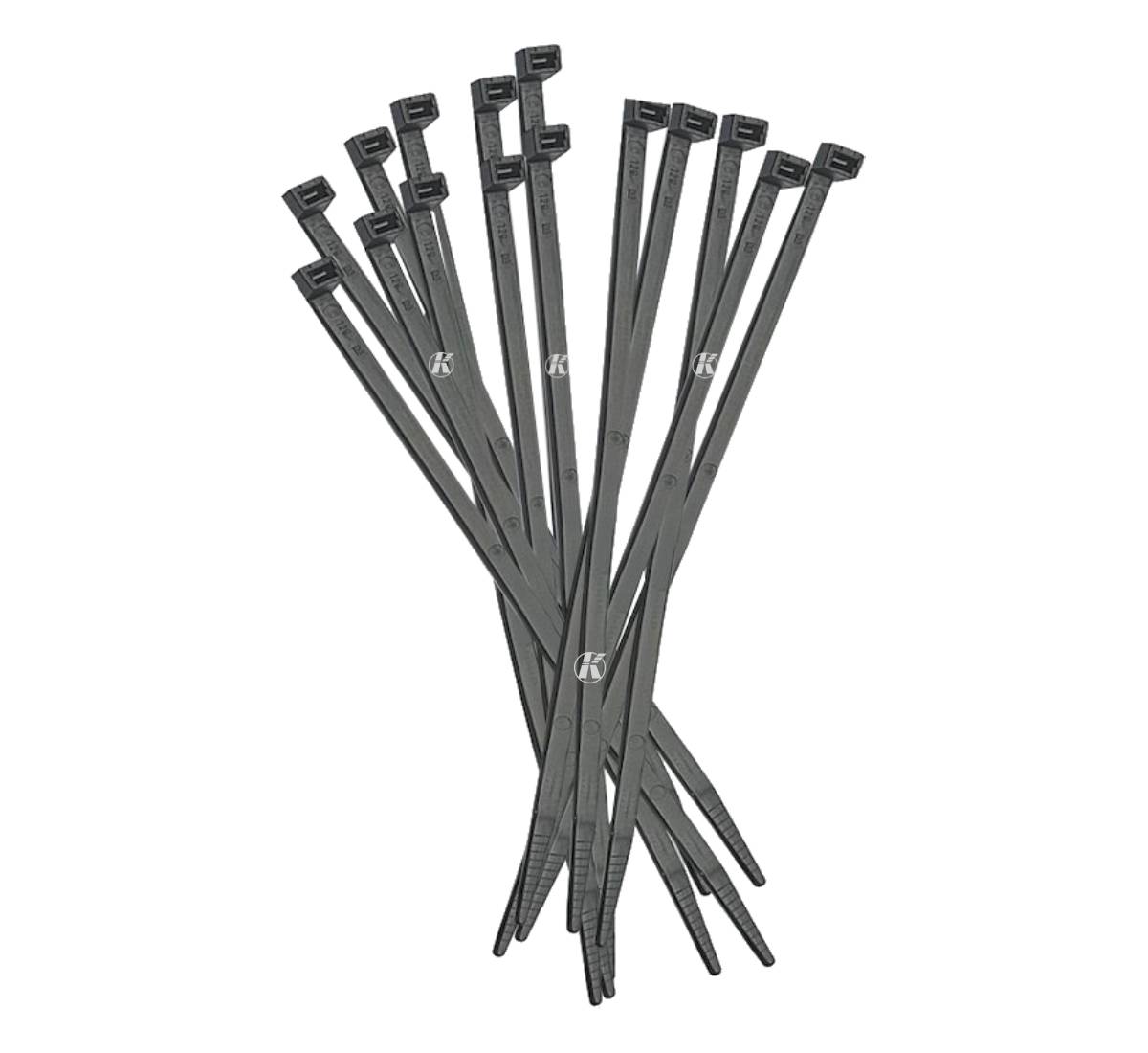 Foto 4 pulgar | Cincho Italiano Negro 98x2.5mm Elematic Para Exterior