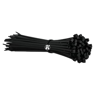 Foto 2 | Cinchos Italiano Negro 200x3.5mm Elematic Exterior 300pz