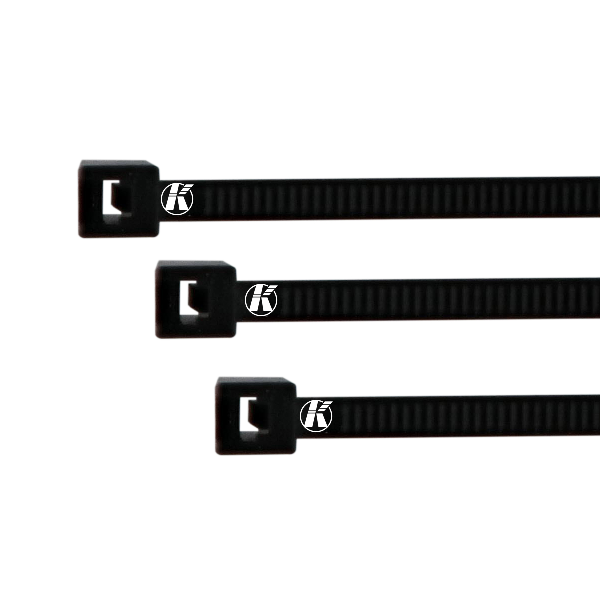 Foto 4 pulgar | Cinchos Italiano Negro 200x3.5mm Elematic Exterior 300pz