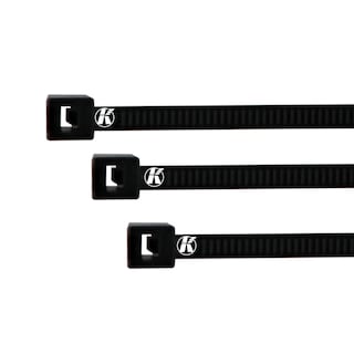 Foto 3 | Cinchos Italiano Negro 200x3.5mm Elematic Exterior 300pz
