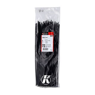 Foto 2 | Cinchos Italiano Negro 290x3.5mm Elematic Exterior 300pz
