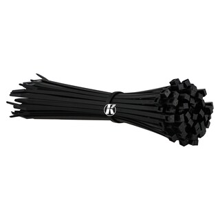 Foto 2 | Cinchos Italiano Negro 200x3.5mm Elematic Exterior 500pz