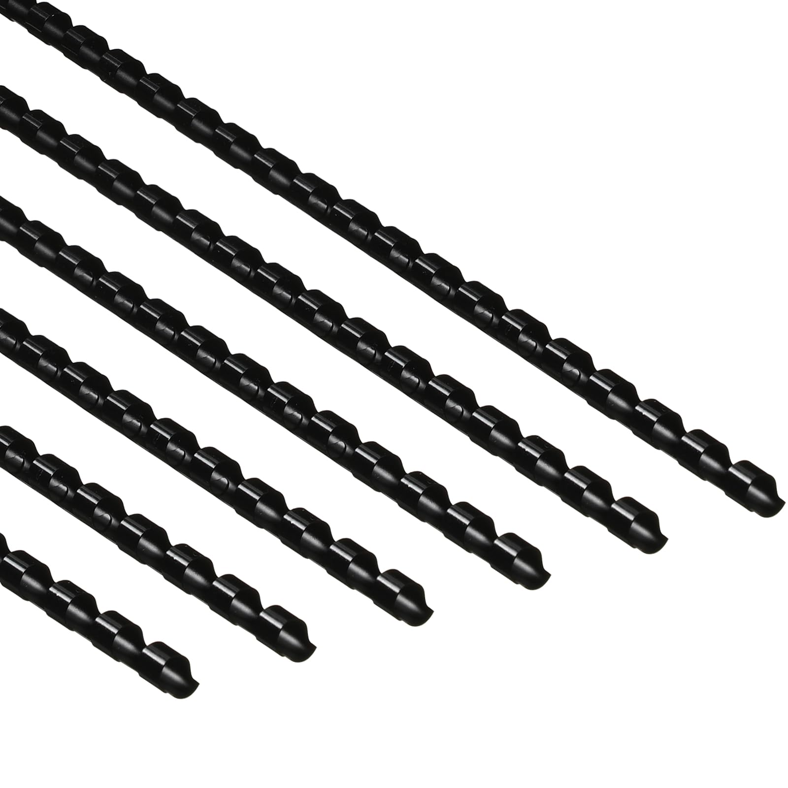 Peines De Encuadernación De Plástico Yunsailing, Paquete De 150 Unidades, 19 Anillos, Negros - Venta Internacional.