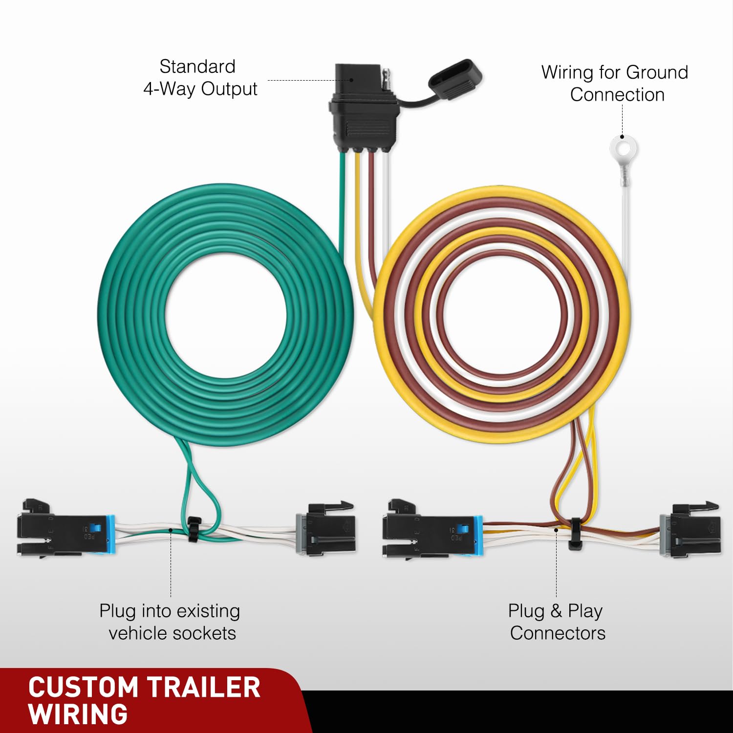 Foto 6 | Arnés De Cableado De Remolque Nilight 55540 Para Chevy Express - Venta Internacional.