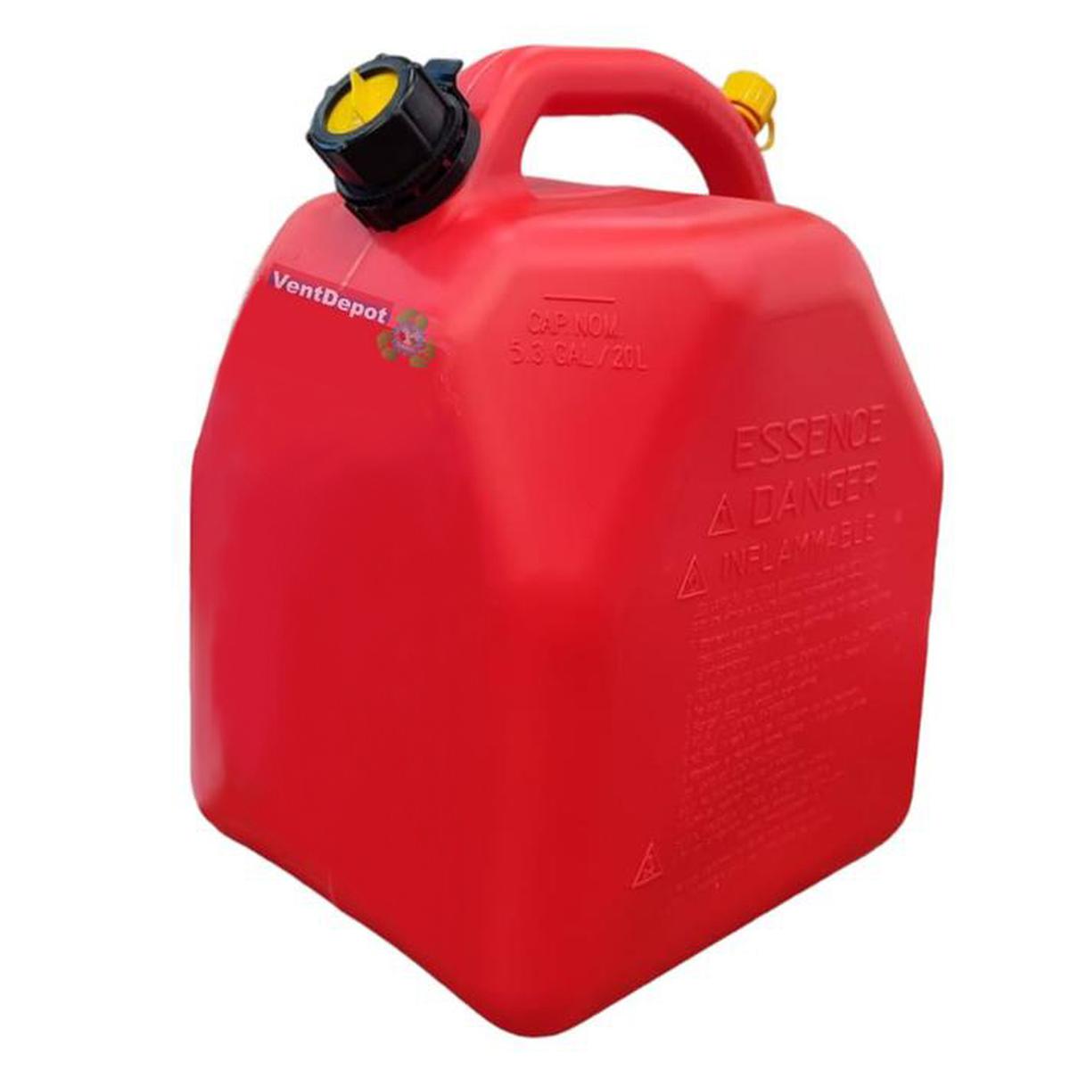 Foto 1 | Garrafón De Bidón Para Líquidos Ventdepot Mxptf-006 10 Piezas Rojo