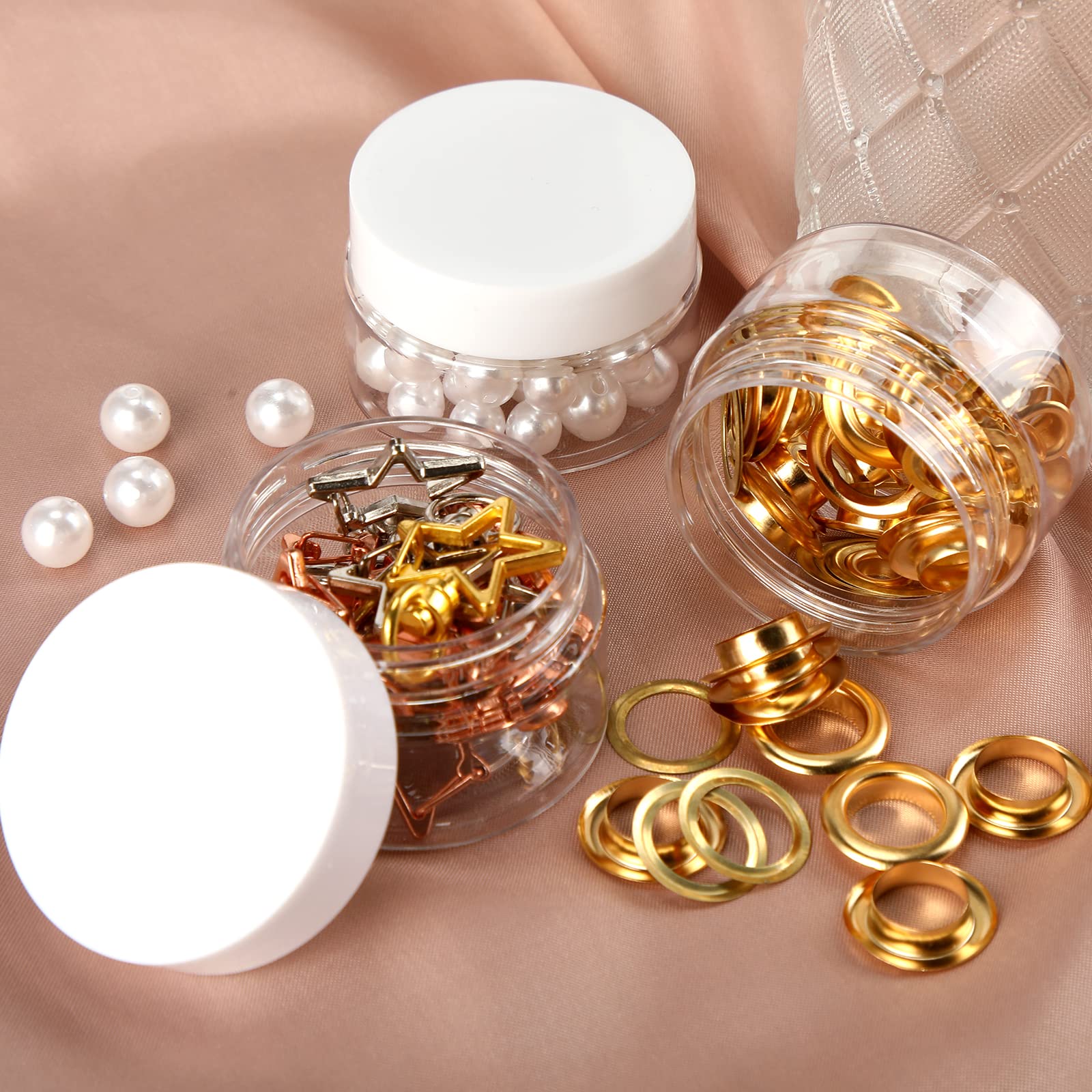 Foto 5 pulgar | Frascos De Plástico Satinior De 2 Oz/60 Ml Con Tapas Para Cosméticos, 100 Unidades - Venta Internacional.