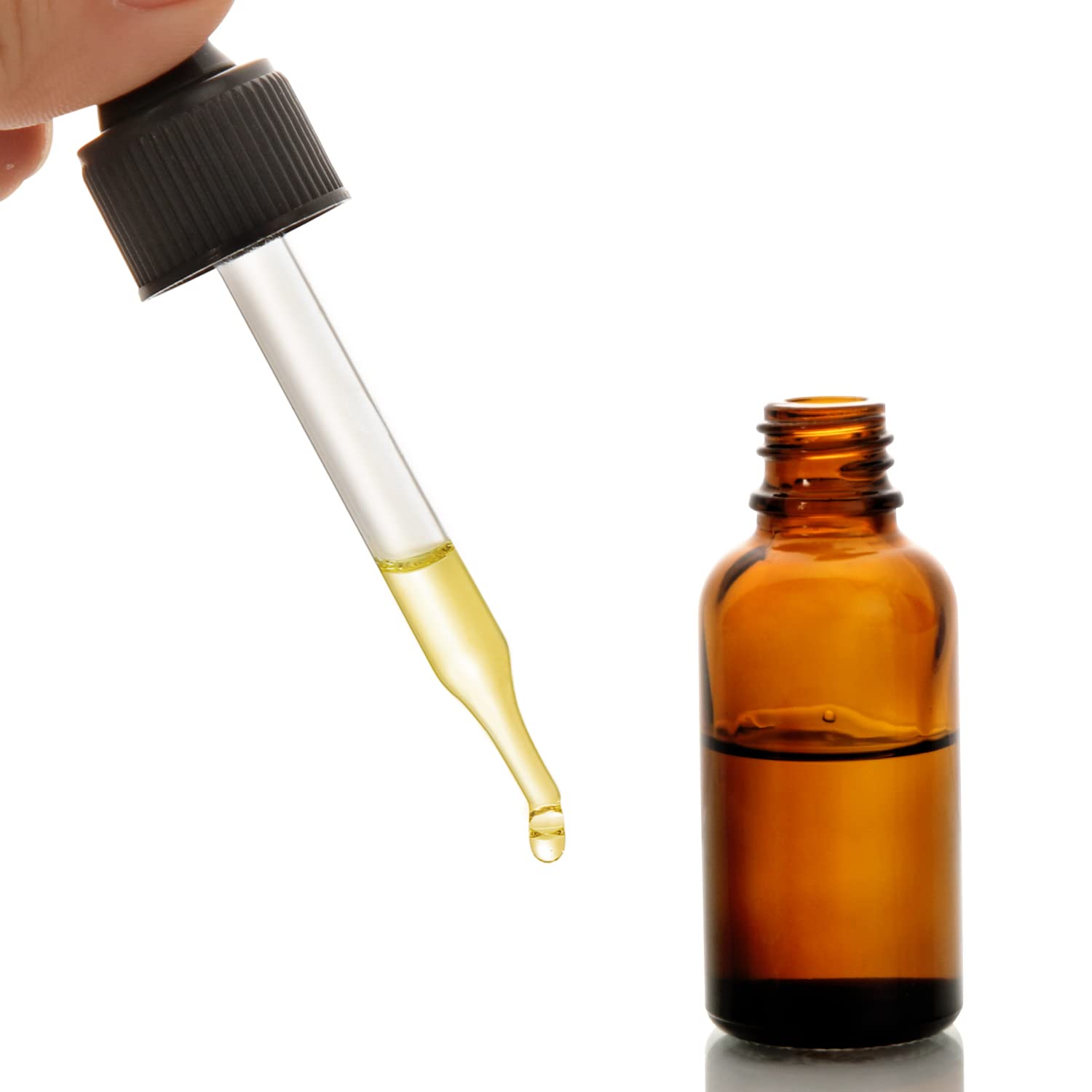 Foto 5 | Frascos Cuentagotas Aozita De Vidrio Ámbar Oscuro De 60 Ml De Grosor, Paquete De 4 - Venta Internacional.