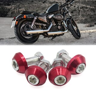 Foto 2 | Marco De Matrícula De Motocicleta, Tornillos, Pernos Y Tapas, Uxcell - Venta Internacional.