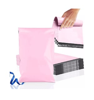 Foto 2 | Sobres de Plástico Lab.G 25X35 CM Rosa 100 Bolsas