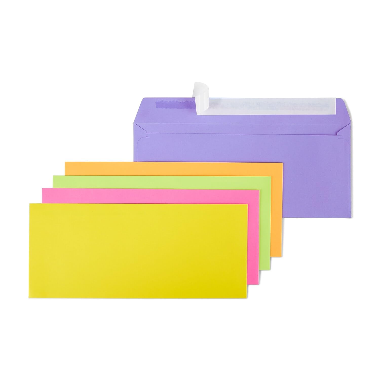 Envelope Staples 122725 Easyclose, Color Neón #10, 50 Unidades - Venta Internacional.