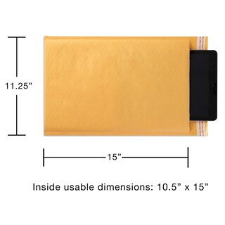 Foto 3 | Bubble Mailers Staples Quickstripe, 10,5 X 15 Cm, #5, 12 Unidades - Venta Internacional.