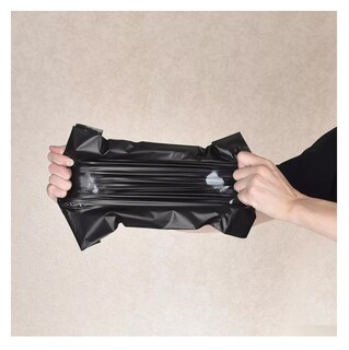 Foto 5 | 100 Bolsas Sobres De Plástico Para Envíos Paquetería 25*35 Cm Negro