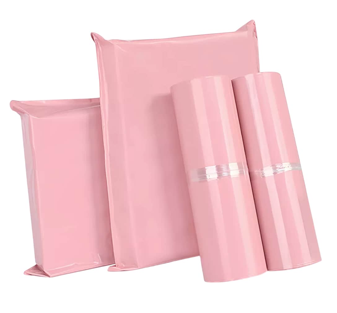 200 Bolsas Sobres Premium Envios Ecommerce Paquetería Rosa $859