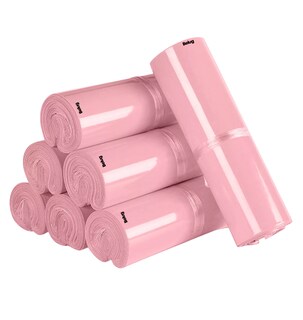 Foto 1 | 100 Bolsas Sobres De Plástico Para Envíos Paquetería 25*35 Cm Belug, Rosa