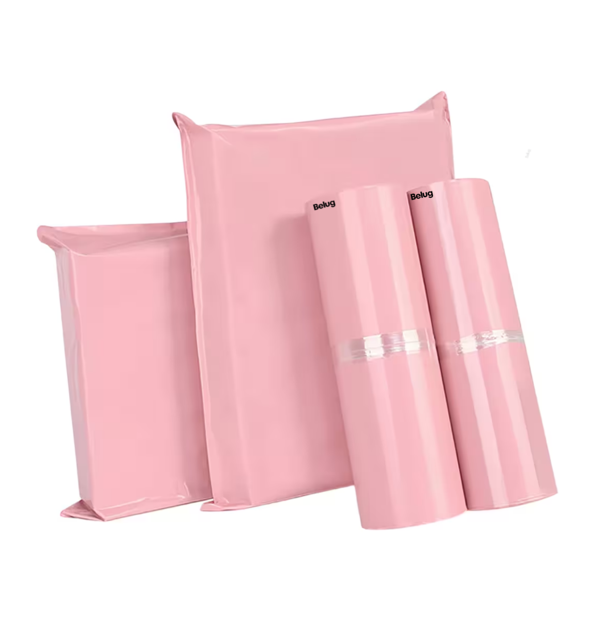 Foto 2 pulgar | 200 Bolsas Sobres Premium Envíos Belug, Paquetería Rosa