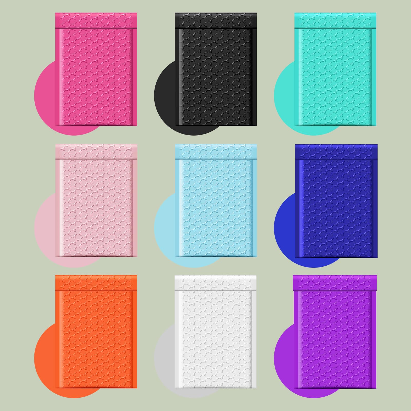 Foto 6 | Paquete De 200 Sobres De Burbujas Metronic, Pequeños, Azules, 10 X 20 Cm - Venta Internacional.