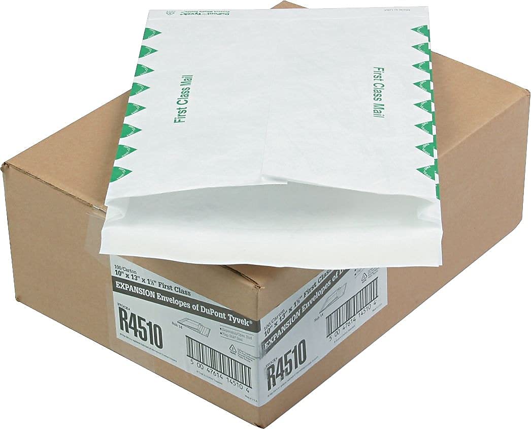 Foto 3 pulgar | Mailer Quality Park Survivor R4510 Tyvek, 10 X 13 X 4 Cm, Color Blanco - Venta Internacional.