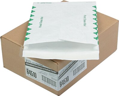 Foto 2 | Mailer Quality Park Survivor R4510 Tyvek, 10 X 13 X 4 Cm, Color Blanco - Venta Internacional.