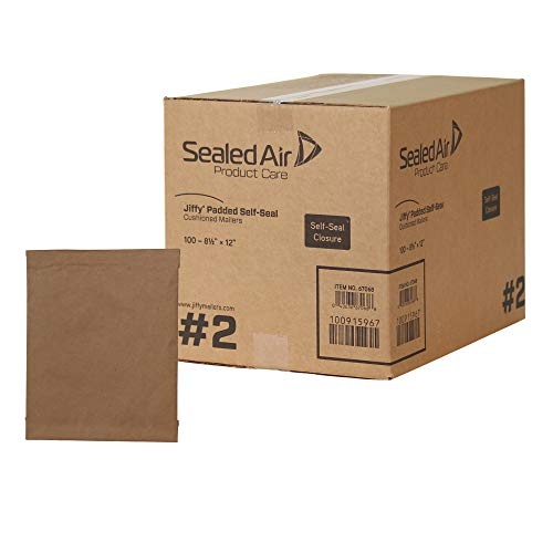 Sobres De Envío Acolchados Sealed Air Jiffy #2, 8,5 X 12 Cm, Paquete De 100 - Venta Internacional.
