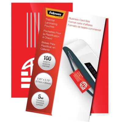 Foto 1 | Bolsas Para Laminación Fellowes, 5 Mil, 57 X 95 Mm, Paquete De 200 - Venta Internacional.