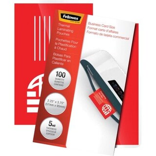 Foto 1 | Bolsas Para Laminación Fellowes, 5 Mil, 57 X 95 Mm, Paquete De 200 - Venta Internacional.