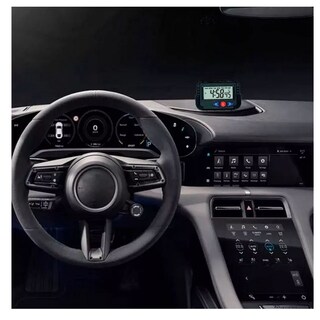 Foto 5 | Reloj Con Alarma Cronometro Y Calendario Para Autos Incluye Base Adhesiva