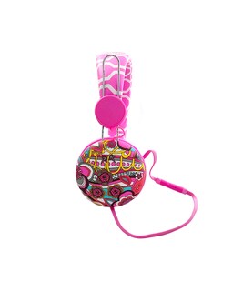 Foto 2 | Audífonos Manos Libres Macbeth Mb-hm022-dps color Rosa Estilo Confetti