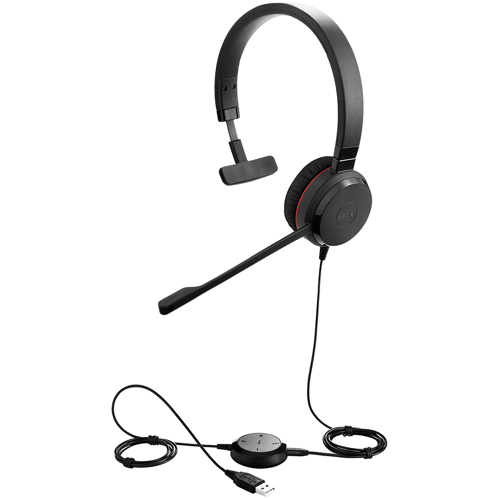 Foto 1 | Audífonos para PC Jabra Evolve 30 Ii Mono Ms color Negro