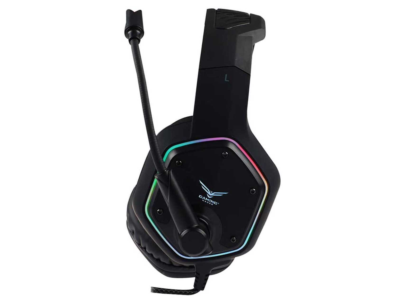 Foto 3 pulgar | Diadema Naceb Naja Gamer 3.5mm Rgb Na-0315 color Negro