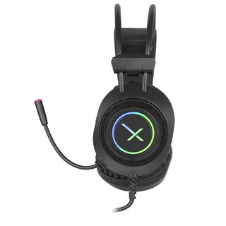 Foto 3 | Diadema Xzeal Xz2015 Gamer 2.0ch Mic Unidireccional Desmontable/ Flexible color Negro