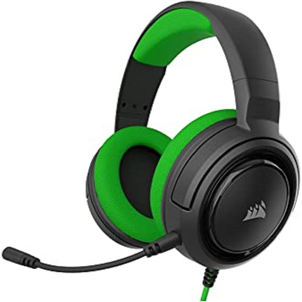 Diadema Corsair Hs35 Stereo Gamer 3.5 mm (ca-9011197-na) color Verde $2,444