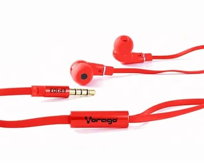 Foto 3 | Audífonos Vorago Ep-103 color Rojo 3.5 mm