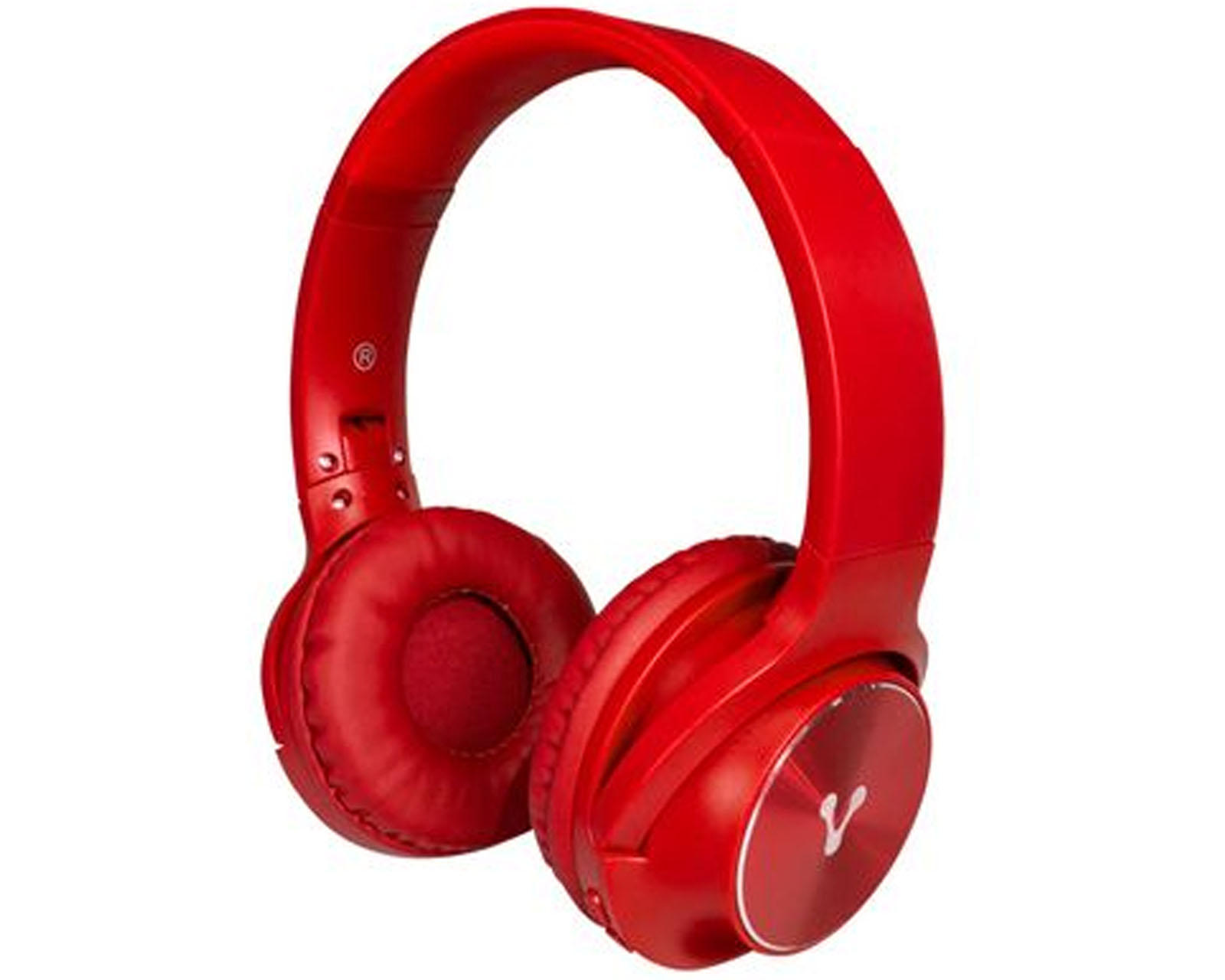 Foto 2 pulgar | Audífonos Diadema Vorago Hpb-200 color Rojo con Bluetooth