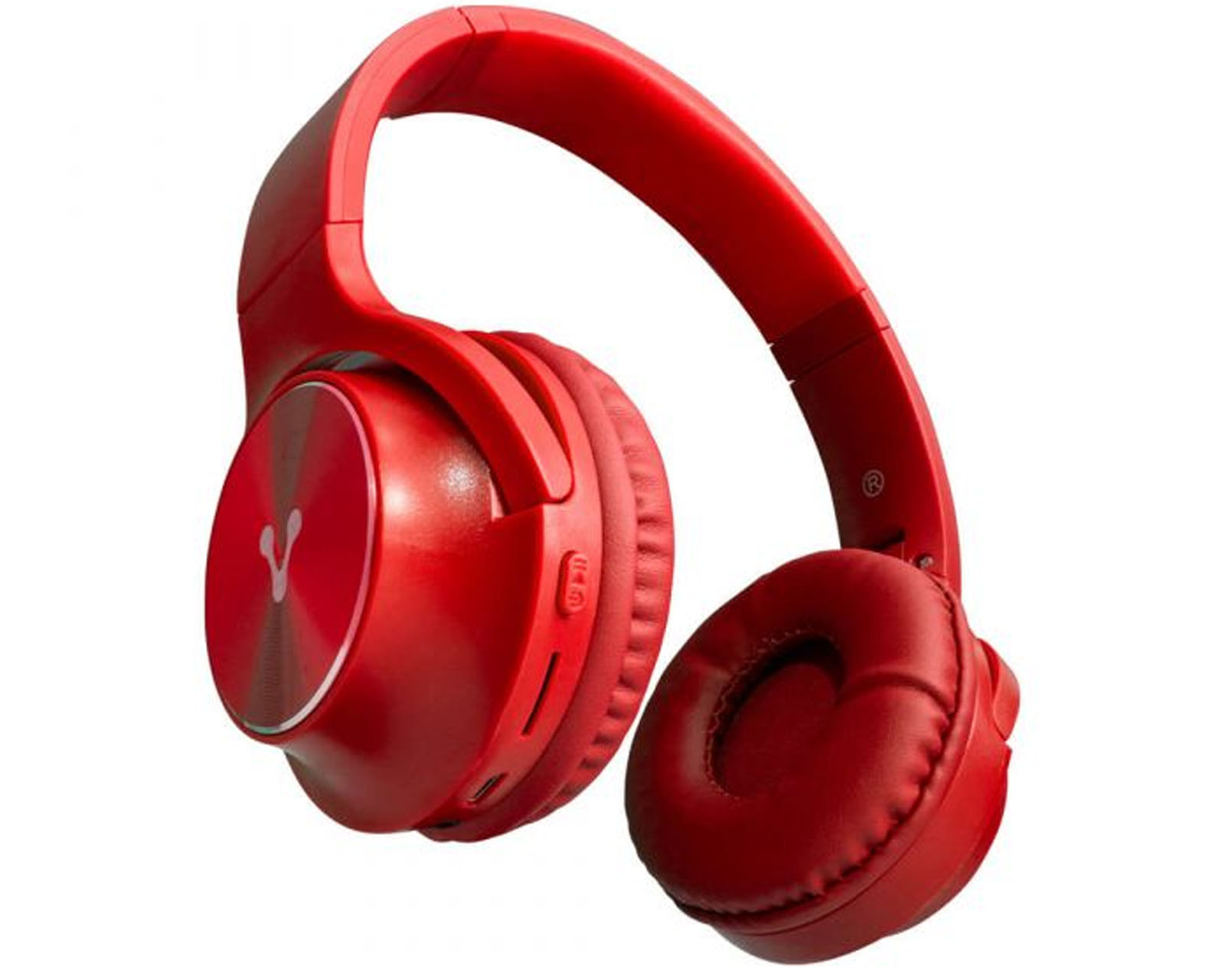 Foto 2 | Audífonos Diadema Vorago Hpb-200 color Rojo con Bluetooth