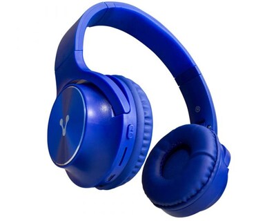 Foto 2 | Audífonos Diadema Vorago Hpb-200 color Azul Bluetooth