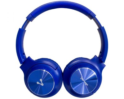 Foto 3 | Audífonos Diadema Vorago Hpb-200 color Azul Bluetooth