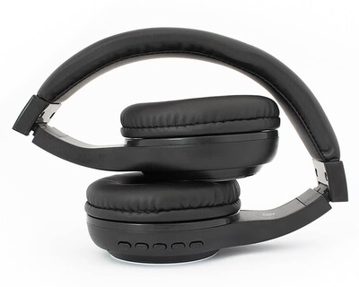 Foto 3 | Audífonos Diadema Vorago Hpb-300 color Negro Bluetooth/Microsd